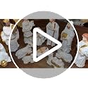 Nativity Set 12 Pcs Christmas Figures, 6 inch White Indoor Catholic Manger Scene (Aunniqum)