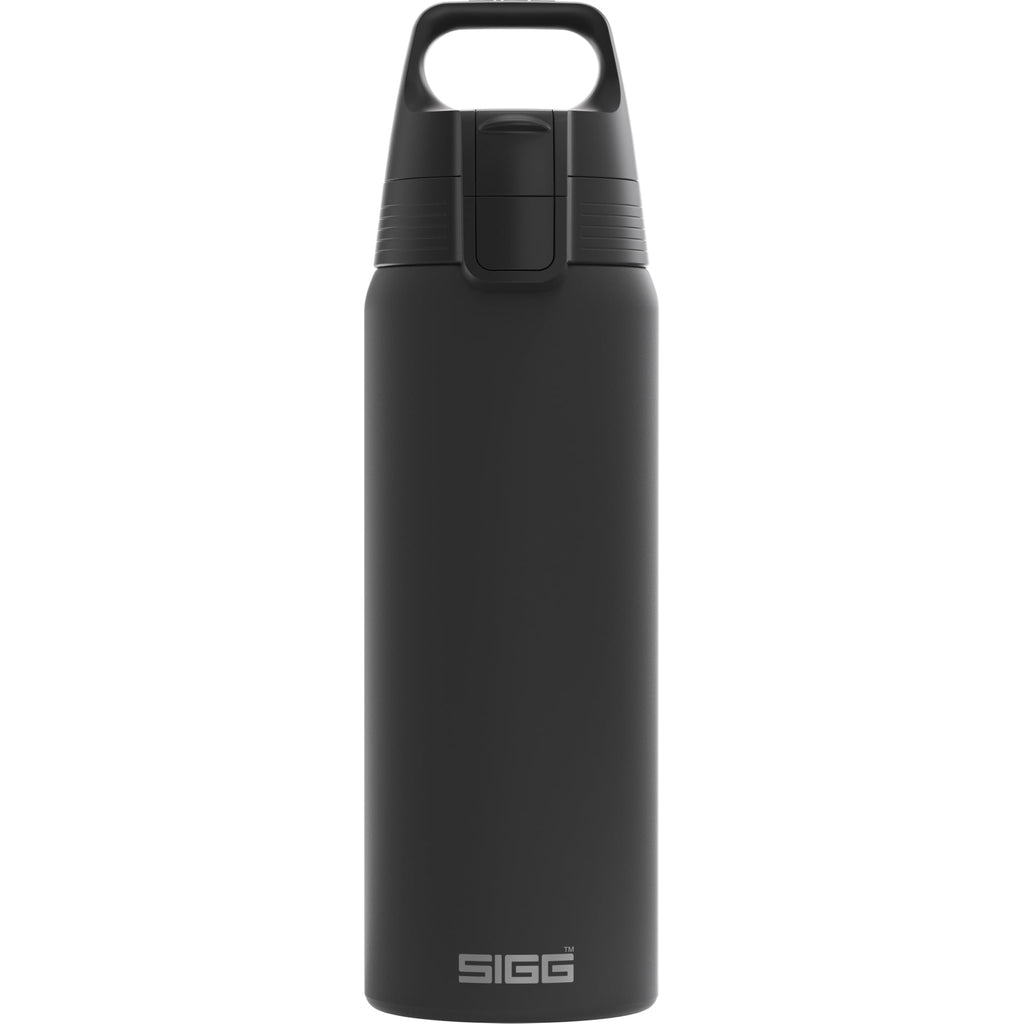Sigg - Reusable Water Bottle - Shield ONE - Leakproof - Recyclable - BPA Free - Black - 25 Oz