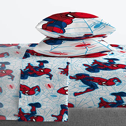 Kids Spider-Man 7-Piece Queen Bed in a Bag Bedding Set