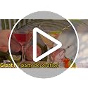 Amovvita Classic Gold Pearl Cocktail Picks 100 pcs - Elegant Party Garnishes