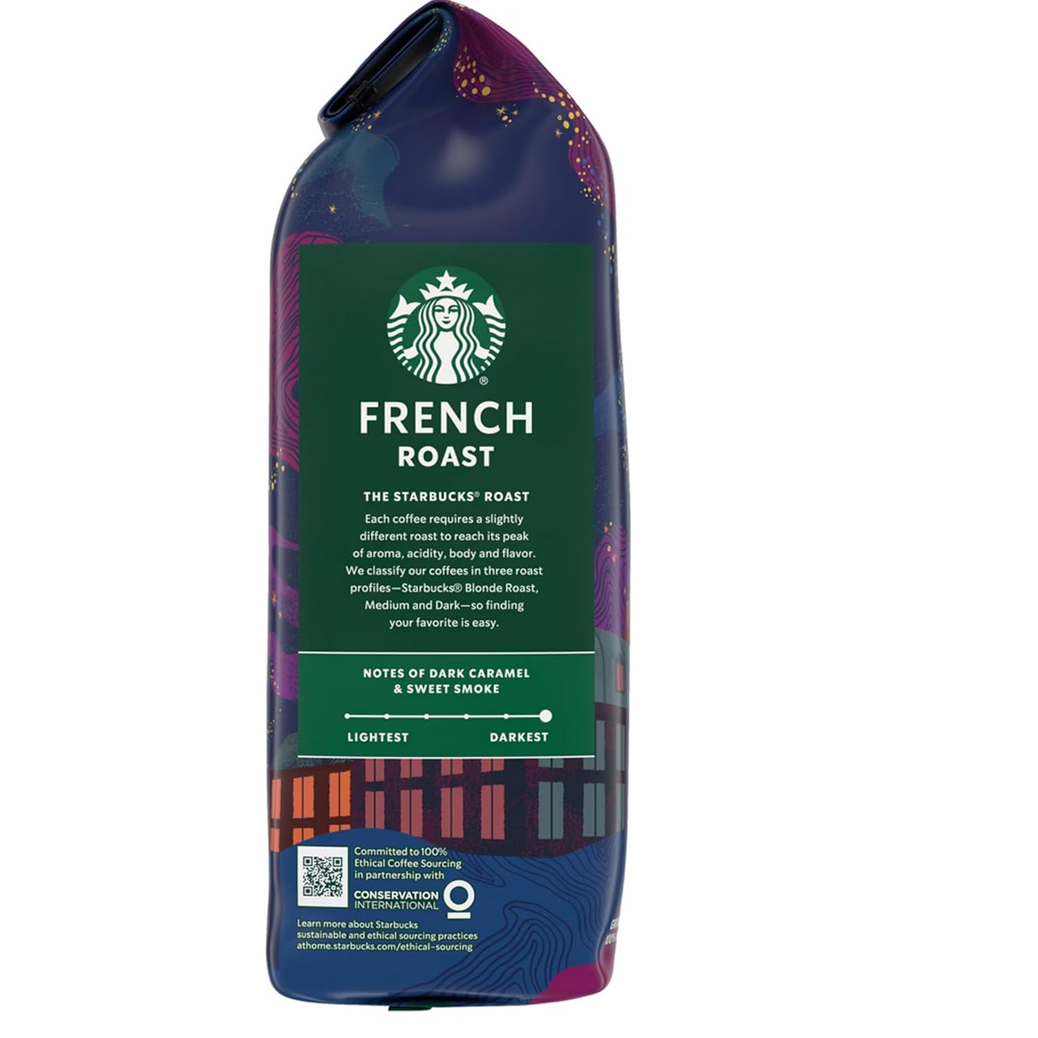 Starbucks French Roast Ground Coffee - Rich Flavor, Bold Aroma | 5 Pounds