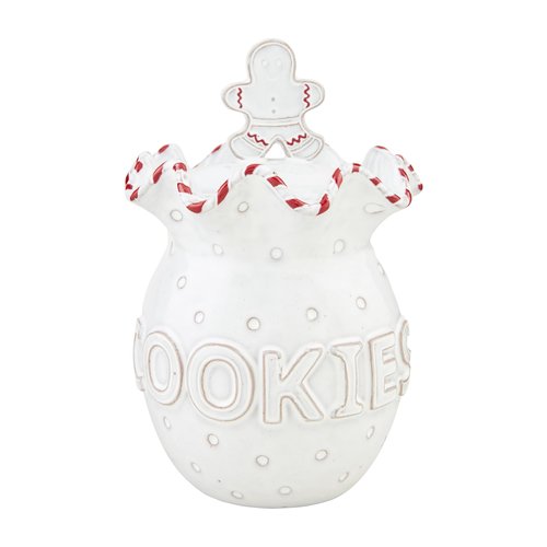 Mud Pie Gingerbread Cookie Jar; 9 1/2" x 6" dia