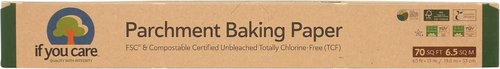 If You Care Parchment Baking Paper - Eco-Friendly, Non-Stick, 70 Sq Ft Roll
