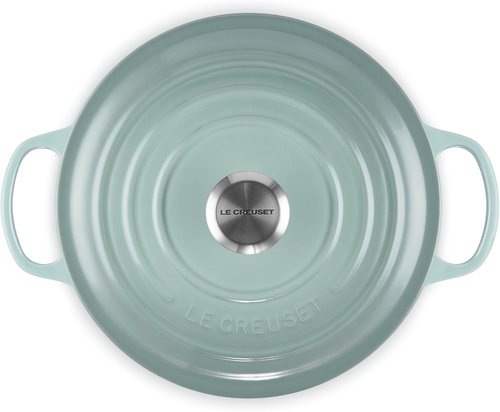 Le Creuset Enameled Cast Iron Cookware Set - 9-Piece Collection in Sea Salt Finish