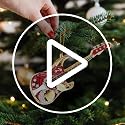 BAOXUE Guitar Christmas Ornament - Miniature Red Electric Guitar, Music Lover Gift, Guitar Decoration for Tree, Festive Holiday Decor - Variation: Guitar