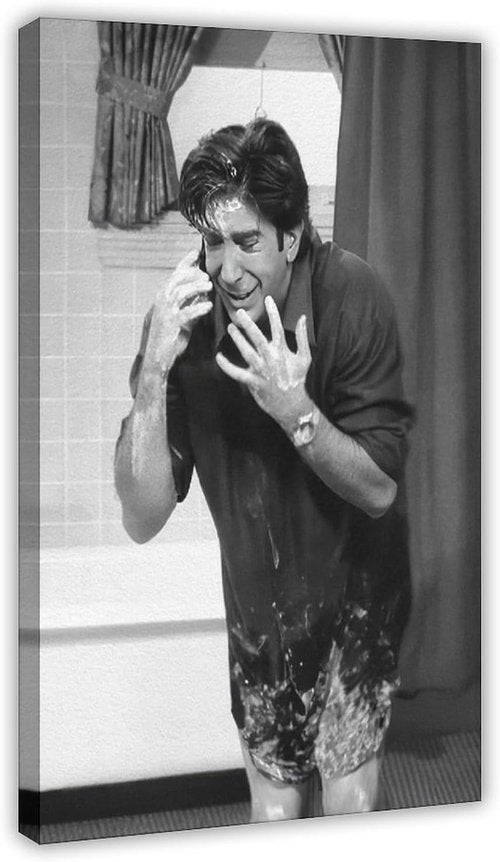 Funny Bathroom Wall Art | Humorous TV Show Print for Restroom Decor - 12x18 Inch (30x45cm)