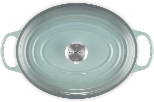Le Creuset Enameled Cast Iron Cookware Set - 9-Piece Collection in Sea Salt Finish