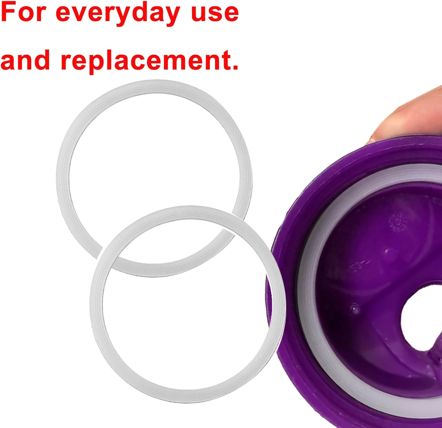 Owala | 6-Pack Silicone Replacement Gaskets for Water Bottles - Durable Lid Seal Accessories