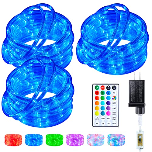 Minetom 99ft Connectable Color Changing Rope Lights Outdoor with 300 LEDs