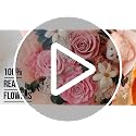 Preserved Orange Roses Bouquet with Stuffed Bear & Luxury Gift Box