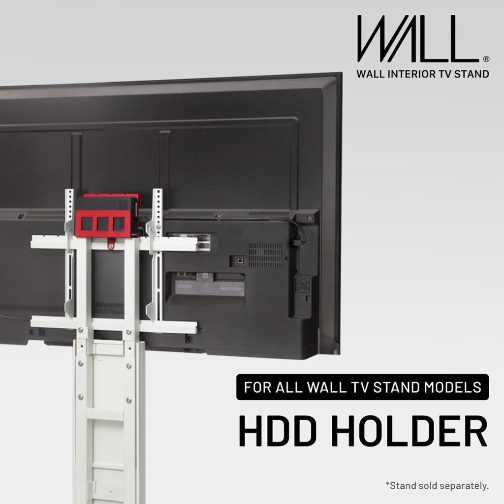 WALL HDD Hard Disk Drive, Streaming Device, Router, Modem Holder for All WALL TV Stand Models