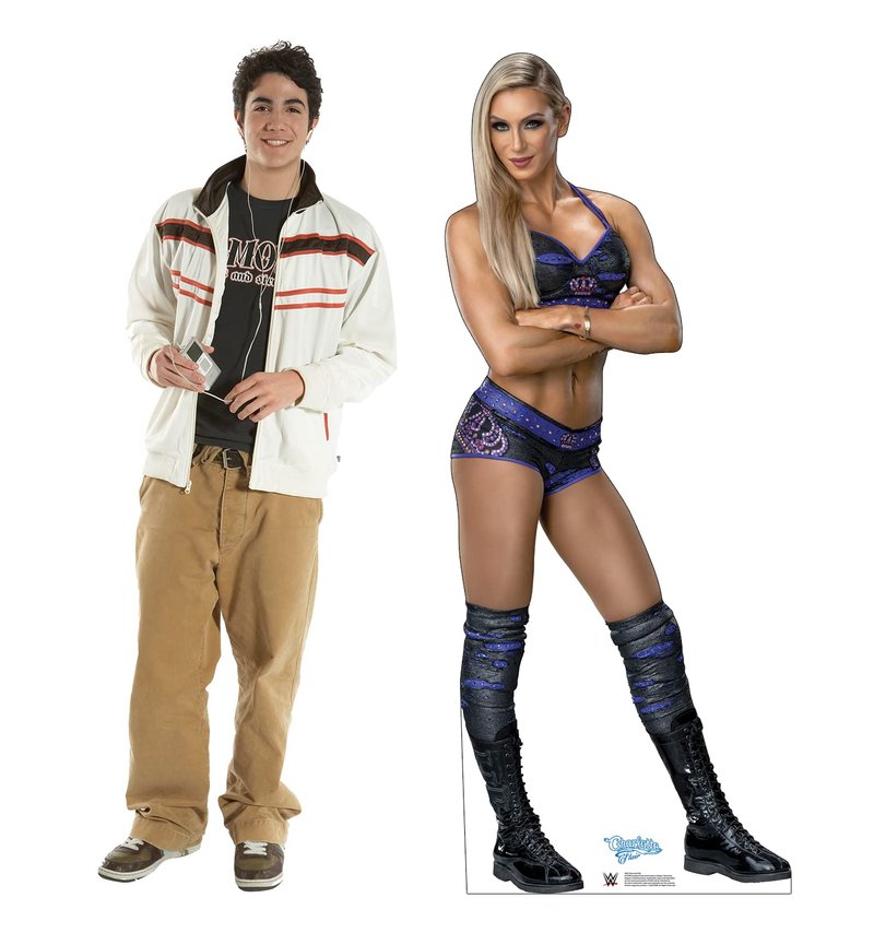 Cardboard People Charlotte Flair Life Size Cardboard Cutout Standup - WWE