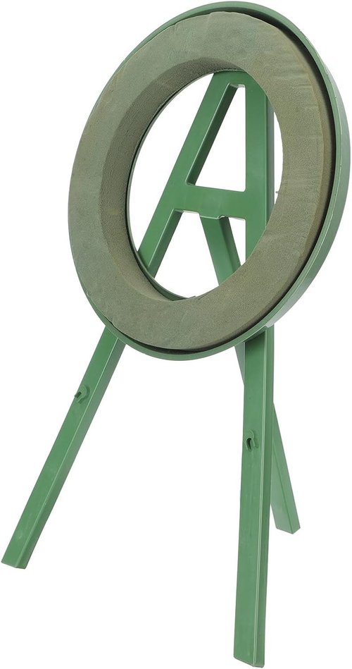 Cabilock Funeral Wreath Stand - 20.47 Inch Chrysanthemum Flower Rack for Cemetery Displays