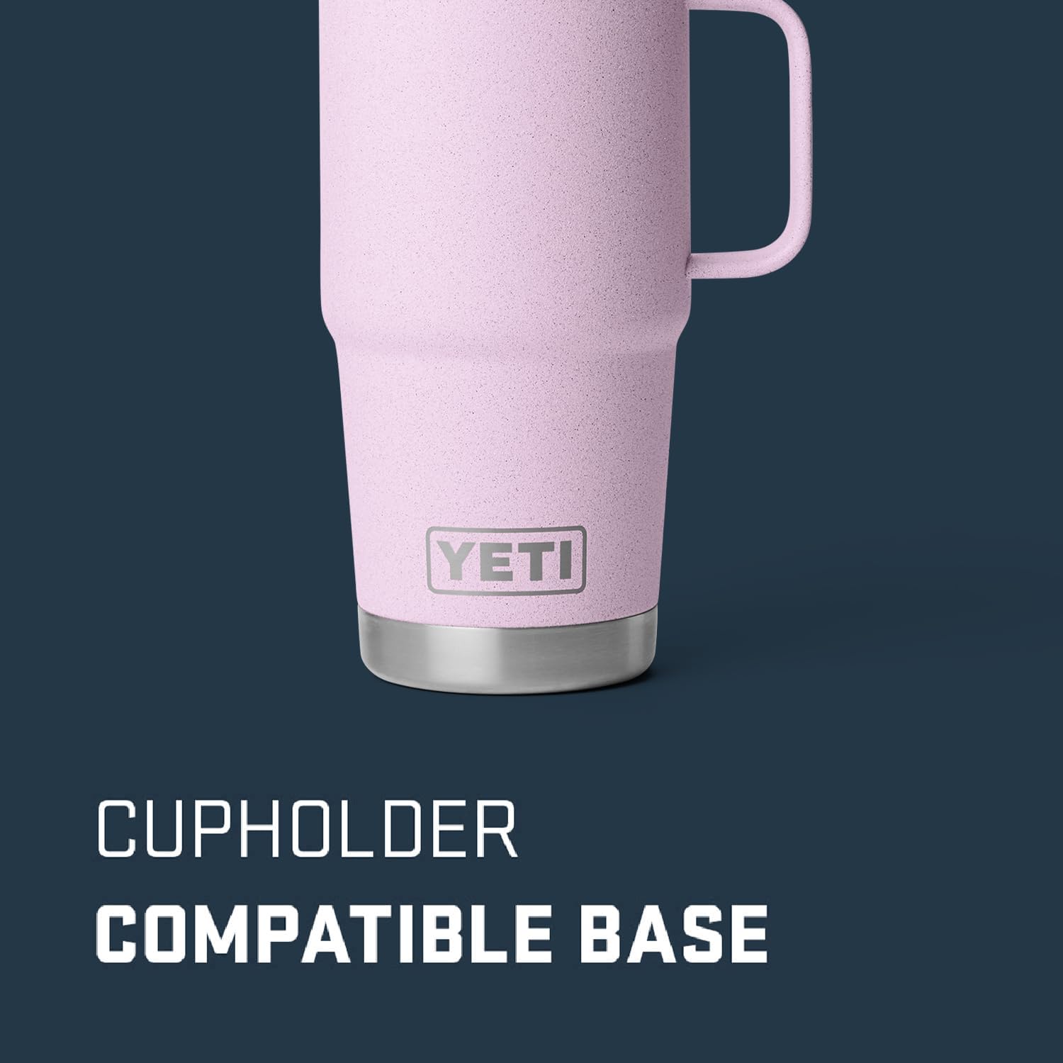 YETI Rambler 20 oz Travel Mug - Stainless Steel, Vacuum Insulated with Stronghold Lid for Ultimate Durability