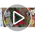 NSBELL 25pcs Artificial Pine Branches Small Pine Needles for wreaths garlands & Christmas decor