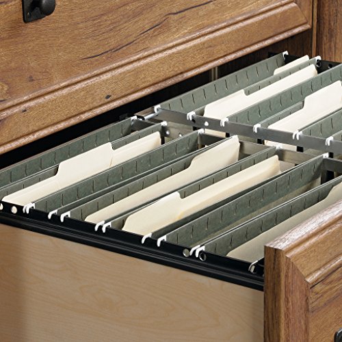 2-Drawer Lateral File Cabinet for Home Office, Vintage Oak Finish