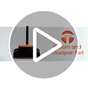 Upright Broom and Dustpan Set with 52-Inch Long Handle & Comb Teeth