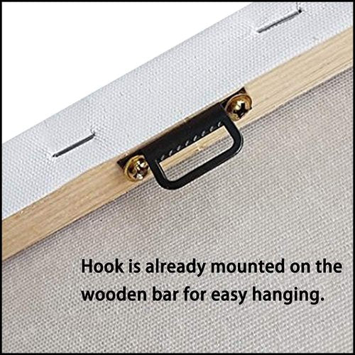 Wieco Art The Pink Peach Tree by Van Gogh Famous Oil Paintings Reproduction Large Modern Stretched and Framed Landscapes Artwork Classic Pictures Giclee Canvas Prints Wall Art for Home Decor