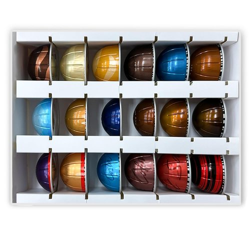 Discovery Sampler Coffee & Espresso Capsules Pods Mix Pack (18 Pods, Discovery Sampler Capsule)