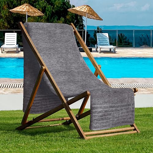 Jumbo Cotton Bath Sheet 40 x 80 Inches - Extra Large & Quick Dry