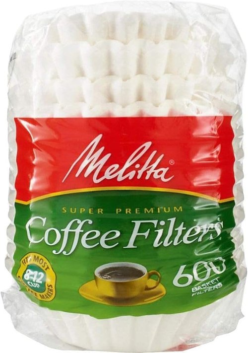 Melitta Coffee Filters - Premium Basket Filters for Rich Flavor | Pack of 600