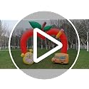8ft Back to School Bus Inflatable Archway with 5 LED Lights & Welcome Banner