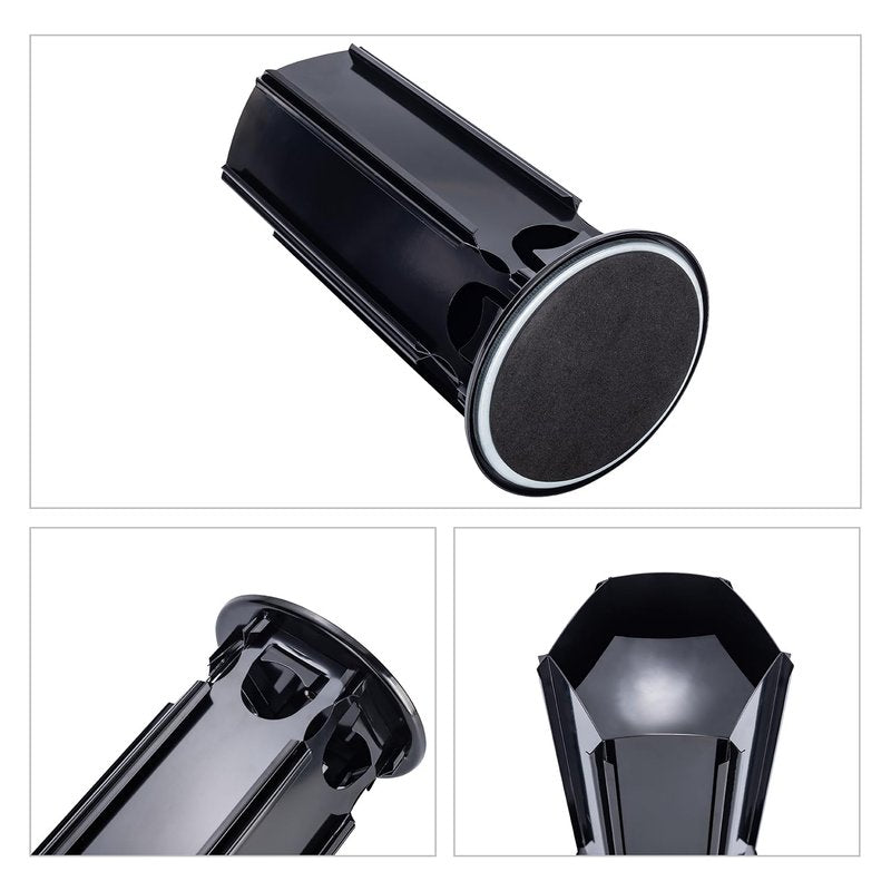 Rice rat for Nespresso Vertuo Coffee Pods Stand Carousel Storage Holder for 30 Capsules with 360-degree Silent Spins, Coffee Pod Carousel Holder Black (38+ Pods)