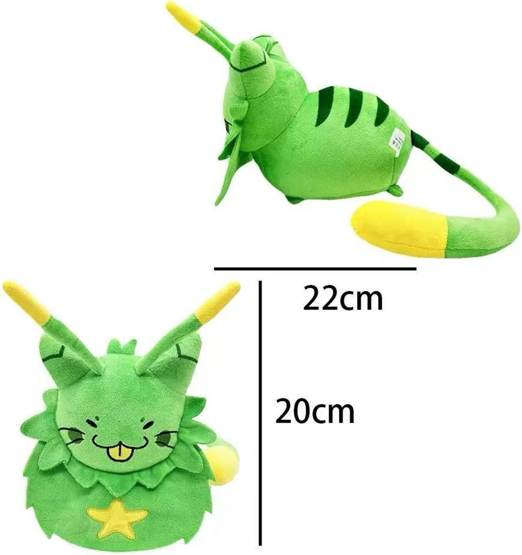 Regine Switzerland Gnarpy Plush | Adorable Gnarph Alien Cat Toy - Perfect Gift for Fans (Green)