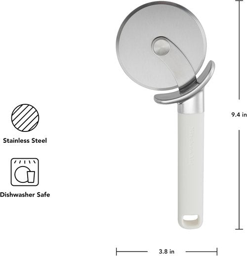 KitchenAid Pizza Wheel - Effortless Slicing for Perfect Pizzas | Durable Stainless Steel Design