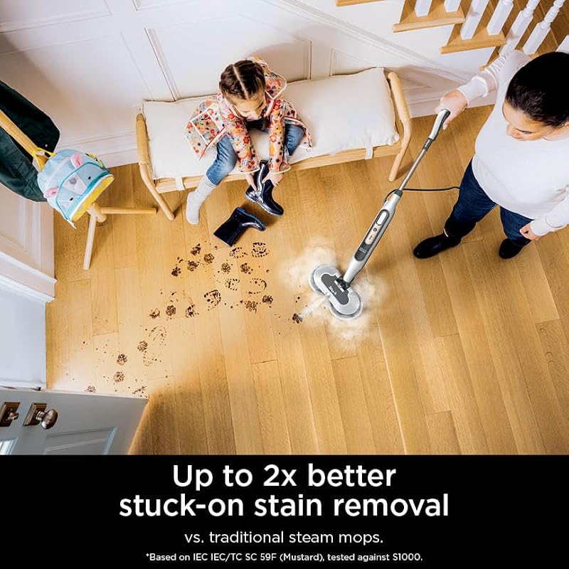 Shark Steam & Scrub Hard Floor Steam Mop with Steam Blaster S8201