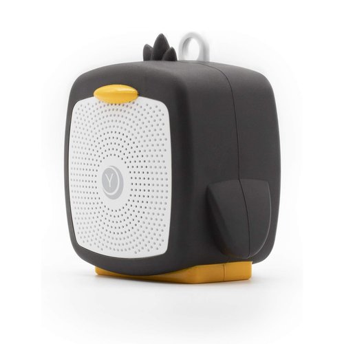 Yogasleep Pocket Baby Soother Penguin, White Noise Machine, 6 Soothing Sounds & Timer for Better Sleep, Includes Brown Noise & Lullabies, Compact Size for Travel & Child Safe, Must Have Registry Gift