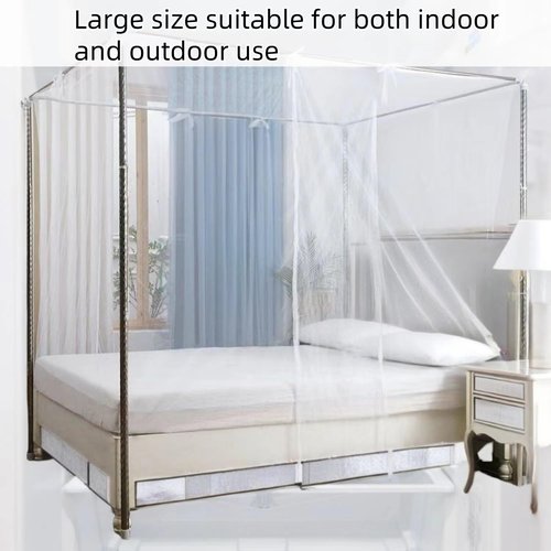 PARFINER Mosquito Net for Patio Bed Tent King Size Portable Mosquito Netting (79 * 79 * 79 Inch Classic)