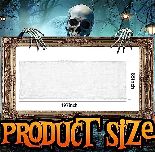 Halloween Bloody Creepy Cloth 197" x 85" - Spooky Party Gauze Decor