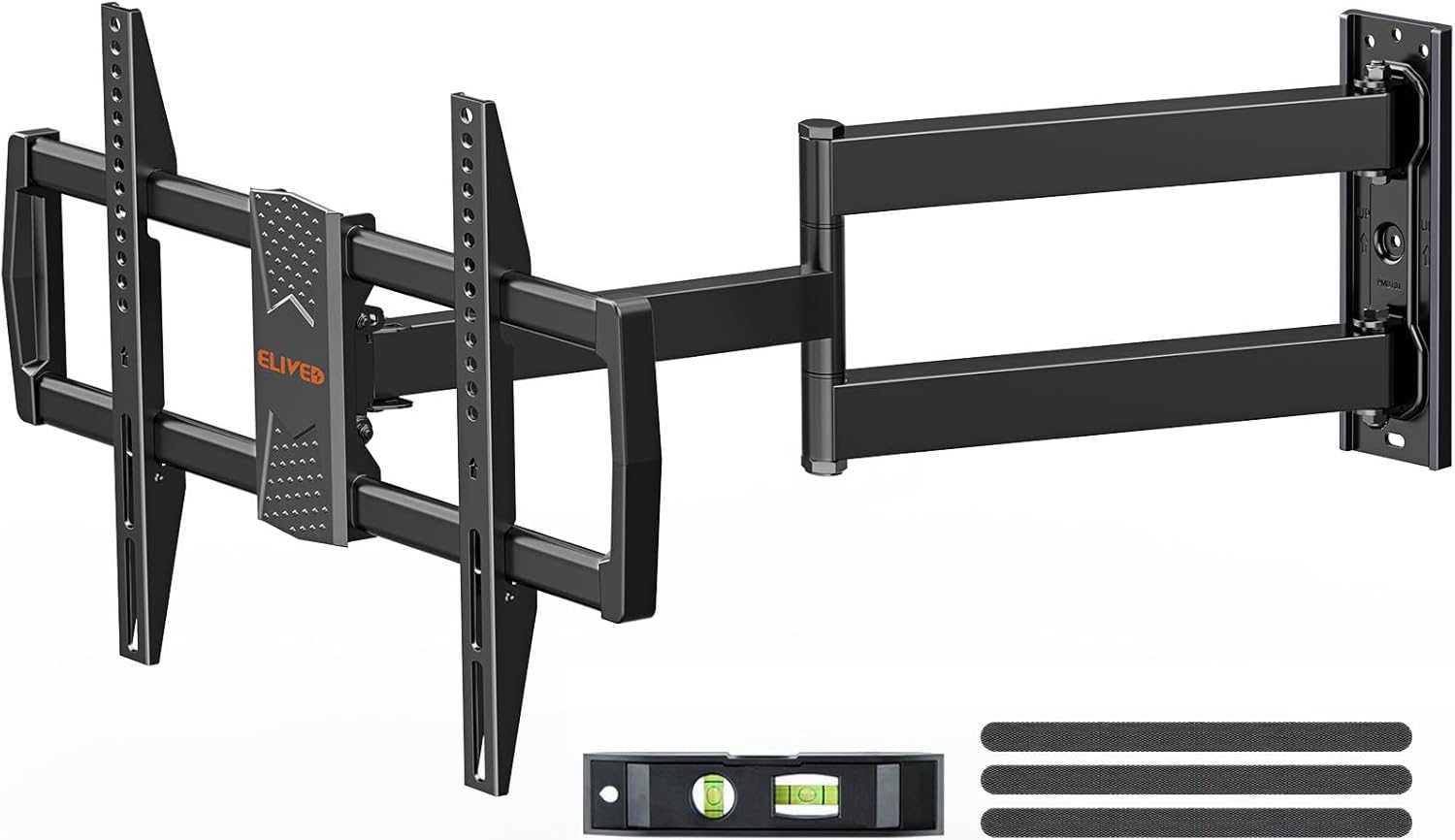 **ELIVED Long Arm TV Mount - Articulating Wall Bracket for 42-75 Inch TVs | 32" Extension, Swivel & Tilt**
