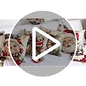 Vintage Snowman Christmas Pillow Covers Set of 4 18x18 Inches
