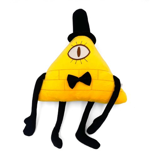 Adenzai: Gravity Falls Plush -Bill Cipher Plush – Soft and Cute Gravity Falls Stuffed Toy, Baby Plush Doll Pillow, for Kids, Boys, Girls, and Fans of Weird Town for Christmas Thanksgiving