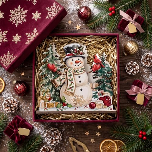 Christmas Snowman Napkin Holder - Classic Style for Holiday Tables