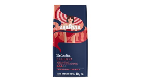 Lavazza Ground Coffee Classico - Rich Flavor & Aroma | 340g Freshly Roasted Blend