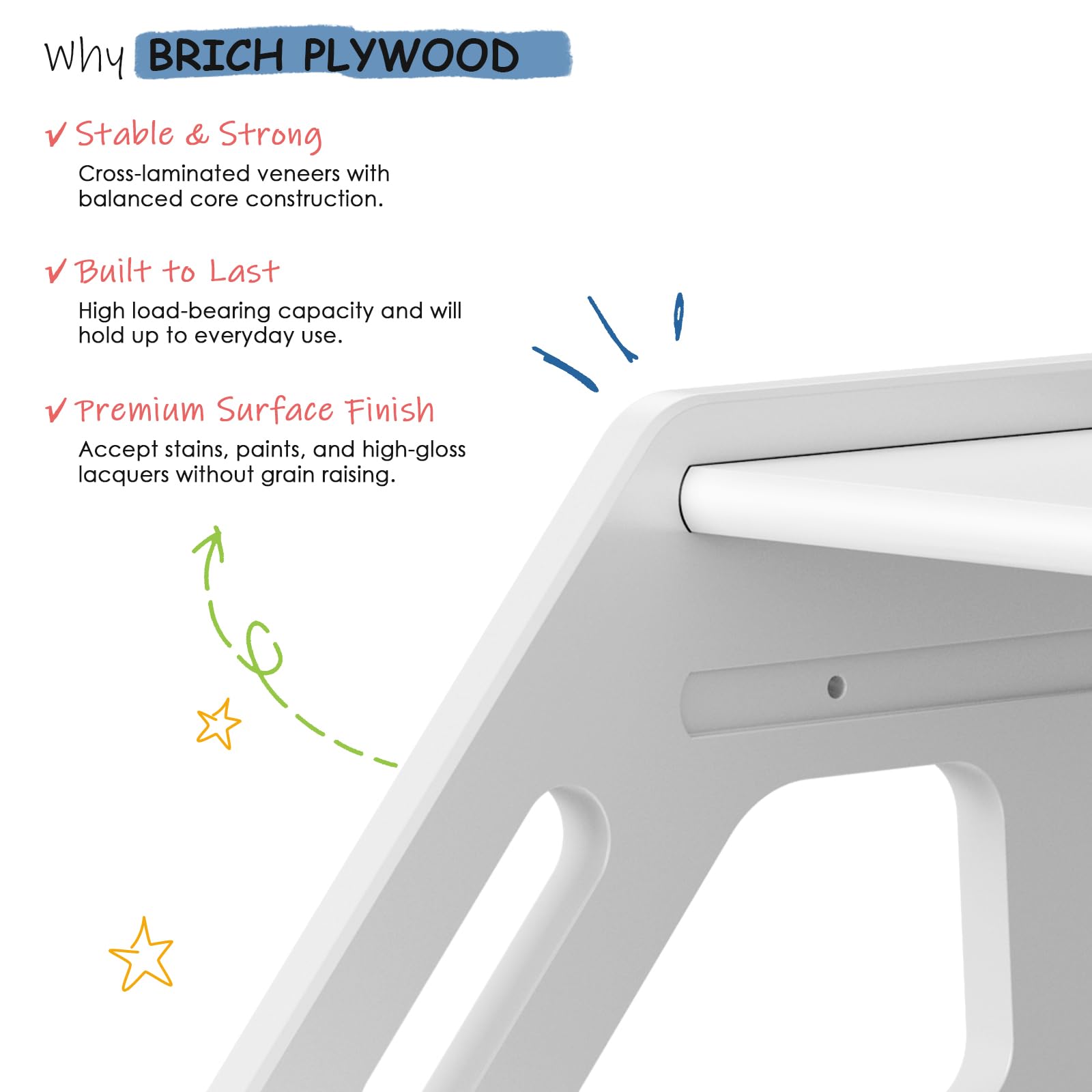 Harwaya White Wood Toddler Step Stool for Bathroom Sink, 2 Step Kids Stool for Toilet Potty Training, Baby Child Stepping Stool with Handles for Toddlers Nursery Kitchen Counter (White)