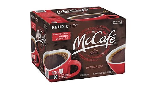 McCafé Premium Medium Roast K-Cup Coffee Pods - Rich Flavor & Smooth Finish | 100 Pods