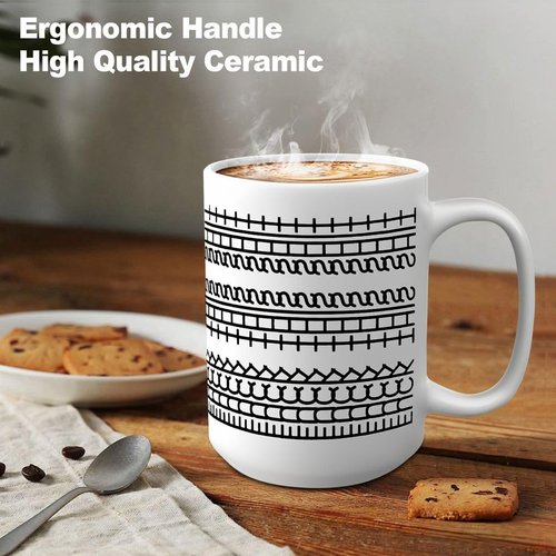 Boitlife Fuck This Shit Mug,Hidden Message Coffee Mug,15 Oz Ceramic Cup,Funny Coffee Mugs For Women/Men,Funny White Elephant Gifts For Adults,Cool Office Prank Gag/Birthday Gifts, Fuck This Shit Cup