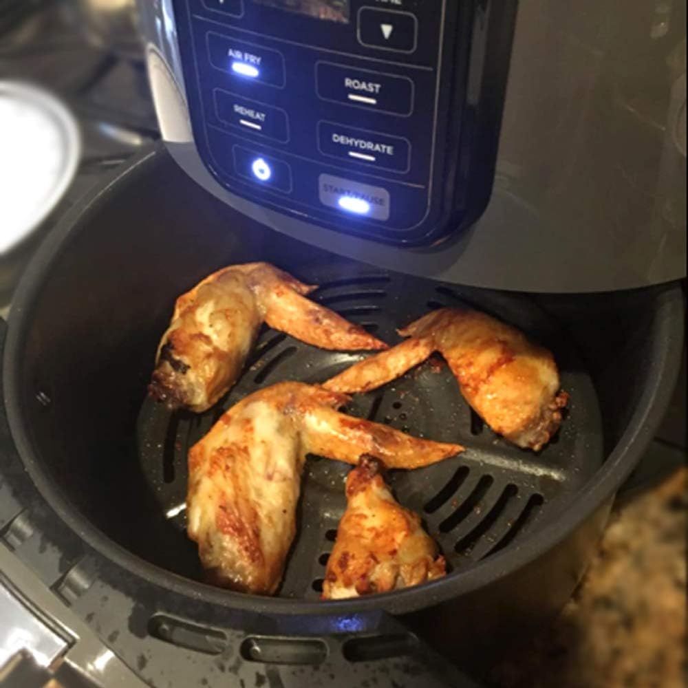 Ninja Air Fryer Crisper Plate - Non-Stick Grill Pan for AF100, AF150, FD401, OP300, OP500