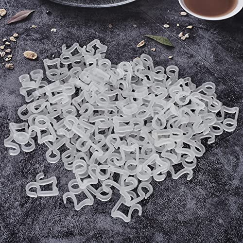 100-Pack Outdoor Light Clips for Gutters and Roof String Lights