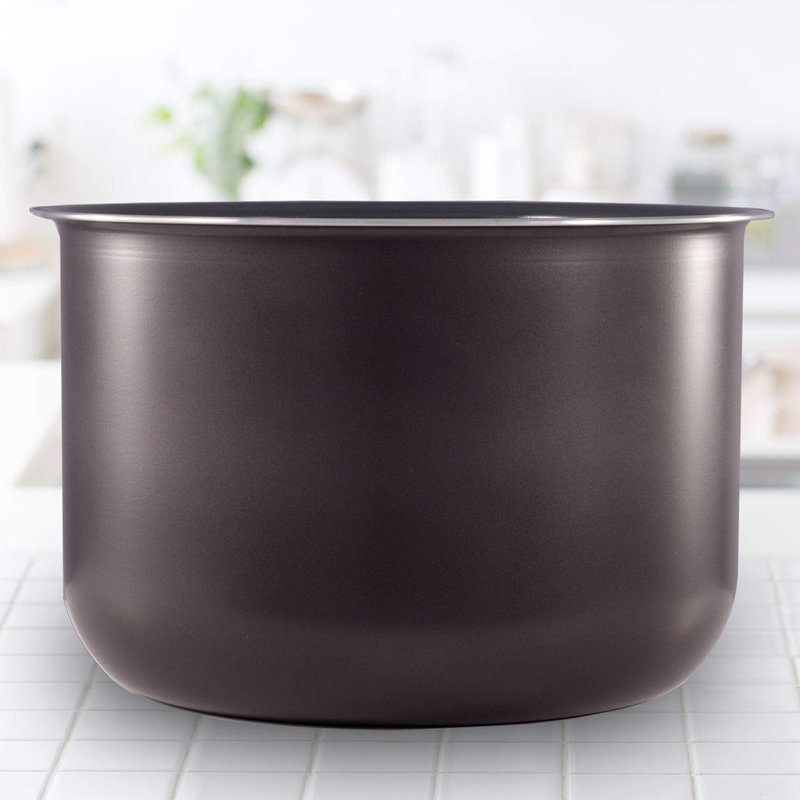 Instant Pot Ceramic Inner Slow Cooking Pot 6-Qt, Non-Stick Coated Interior, Rice Cooker
