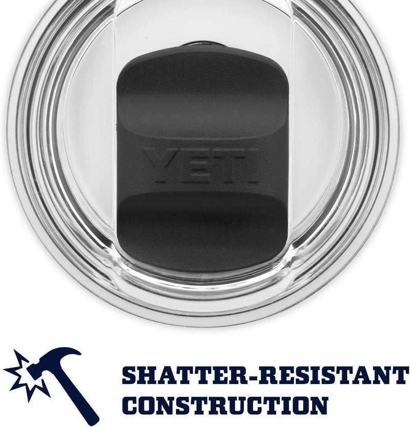 YETI Rambler 10 oz Wine Tumbler, Vacuum Insulated, Stainless Steel with MagSlider Lid, Charcoal