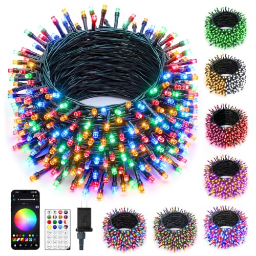 Minetom 82ft 250 LED Color Changing Christmas & Holiday String Lights (Variation: 250LED-82FT)