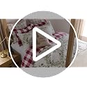 Levtex Home Tinsel Tidings Full/Queen Quilt - Reversible Cotton 88x92in Christmas