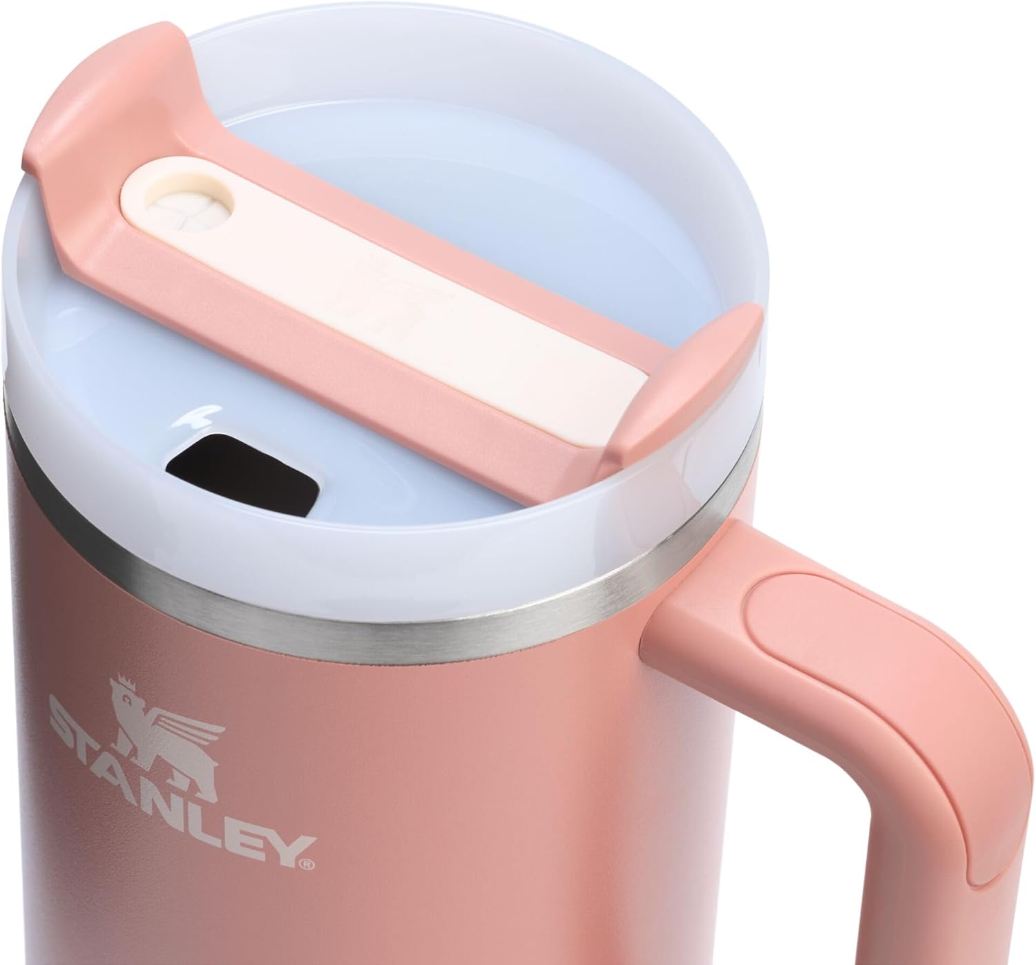 STANLEY Quencher H2.0 Tumbler - 40 oz Insulated Stainless Steel Cup with Handle & Straw | BPA-Free | Sienna Color