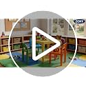 Kids Plastic Activity Table and 4 Chairs Set - Multicolor Playroom Furniture
