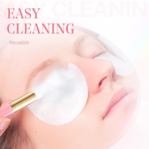 Buqikma Lash Brush Cleaning Set - 2 Pieces with Shampoo Brushes & Blackhead Remover Tool | Pink